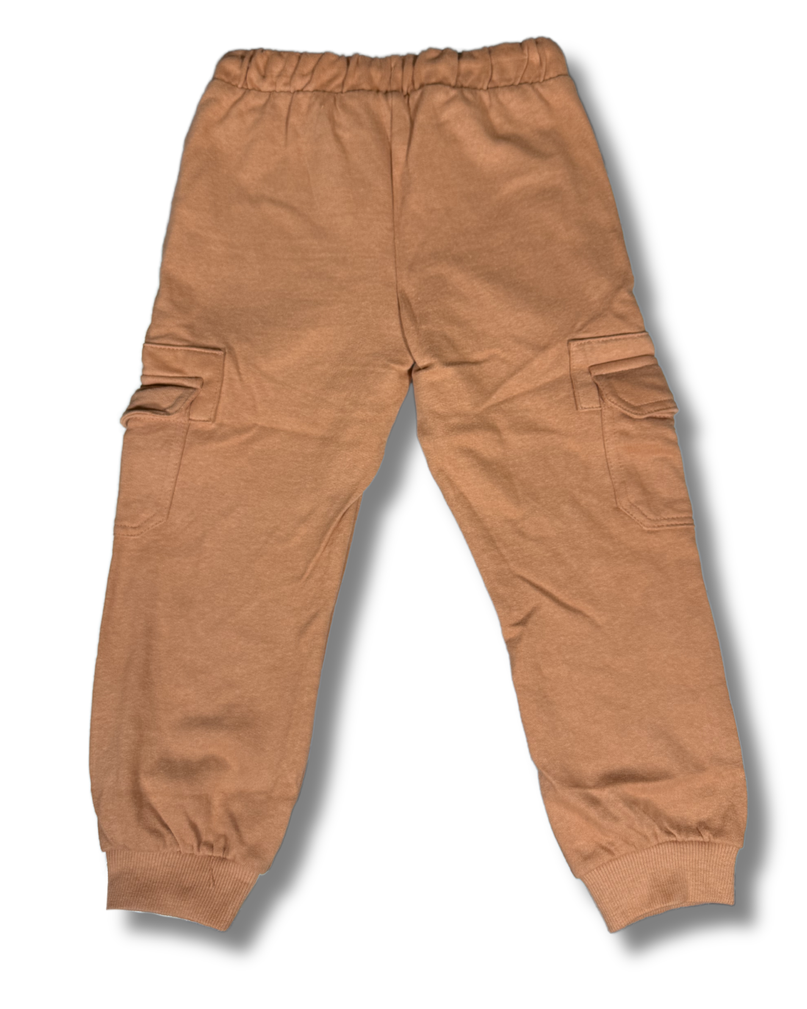 Pantaloni jogger bambino arancio con tasche cargo – Blue Seven