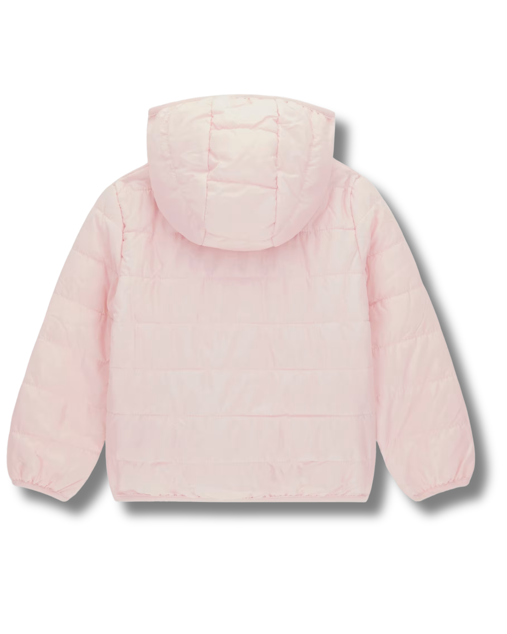 Piumino 100g bambina Guess rosa trapuntato con cappuccio