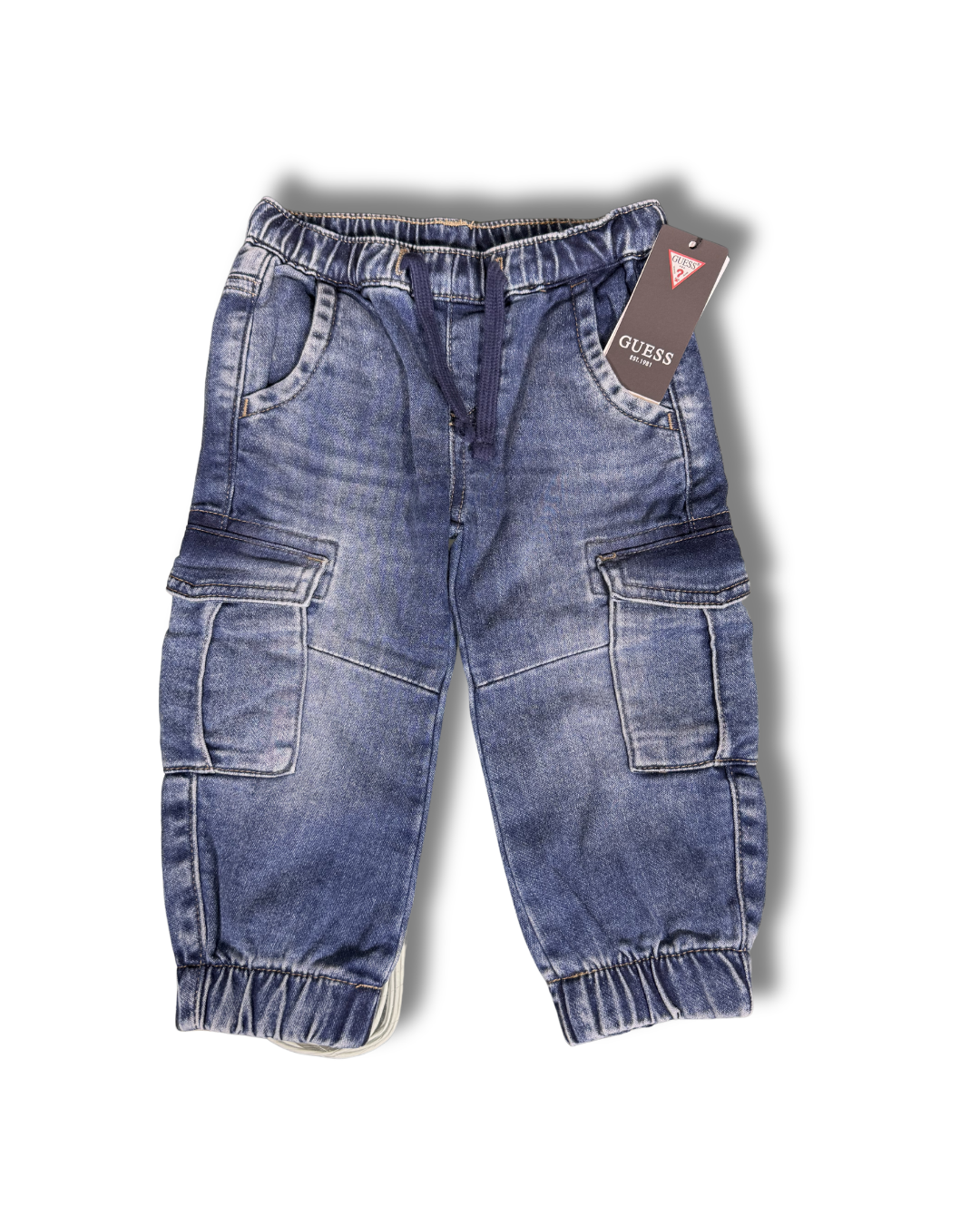 Pantalone Jeans Cargo Jogger Bambino Guess