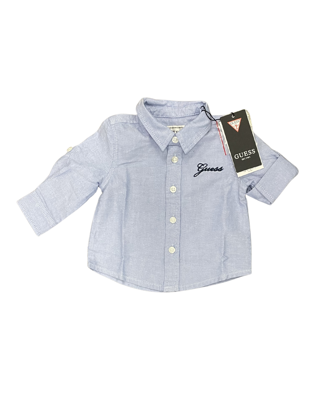 Completo neonato Guess camicia + jeans