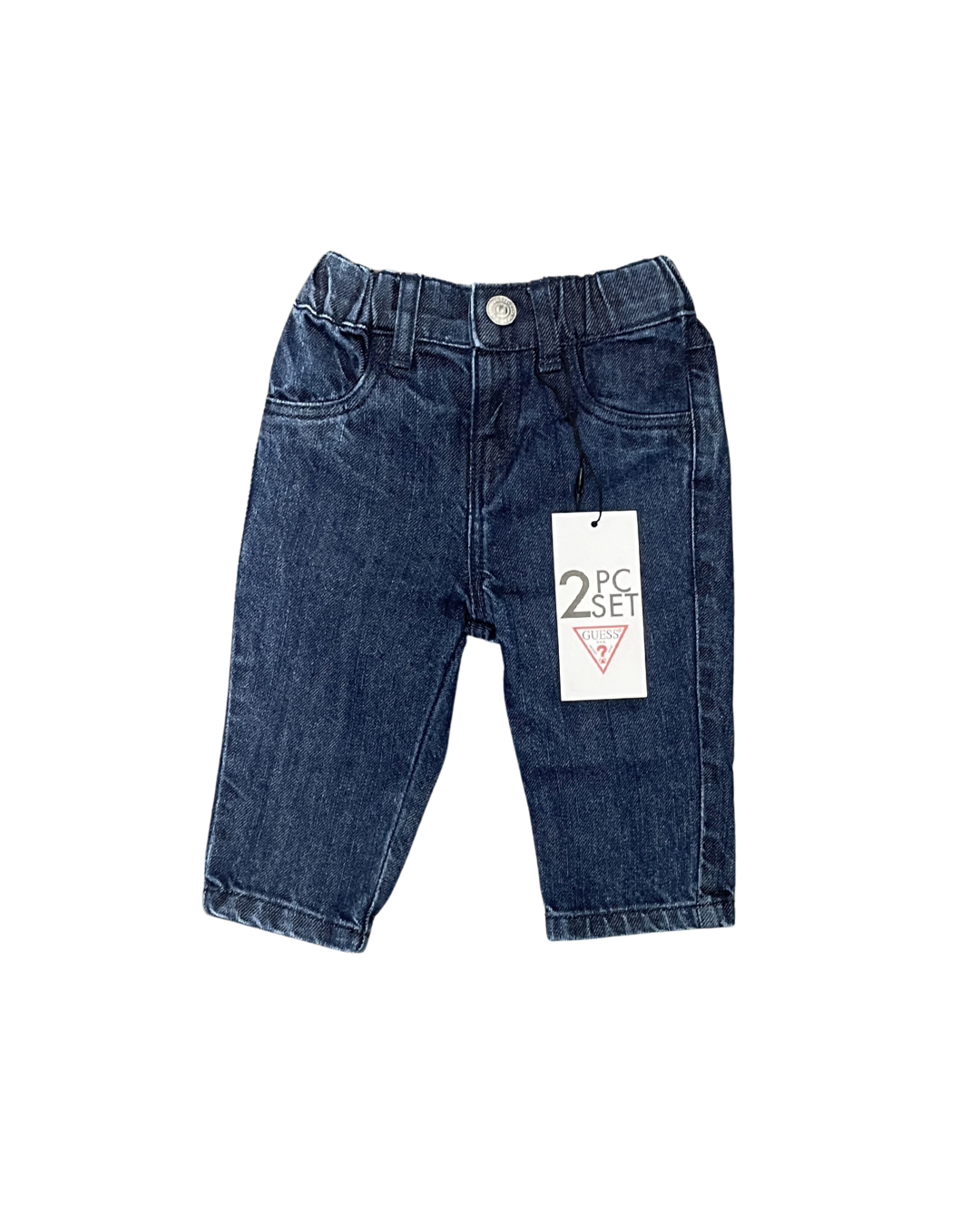 Completo neonato Guess camicia + jeans