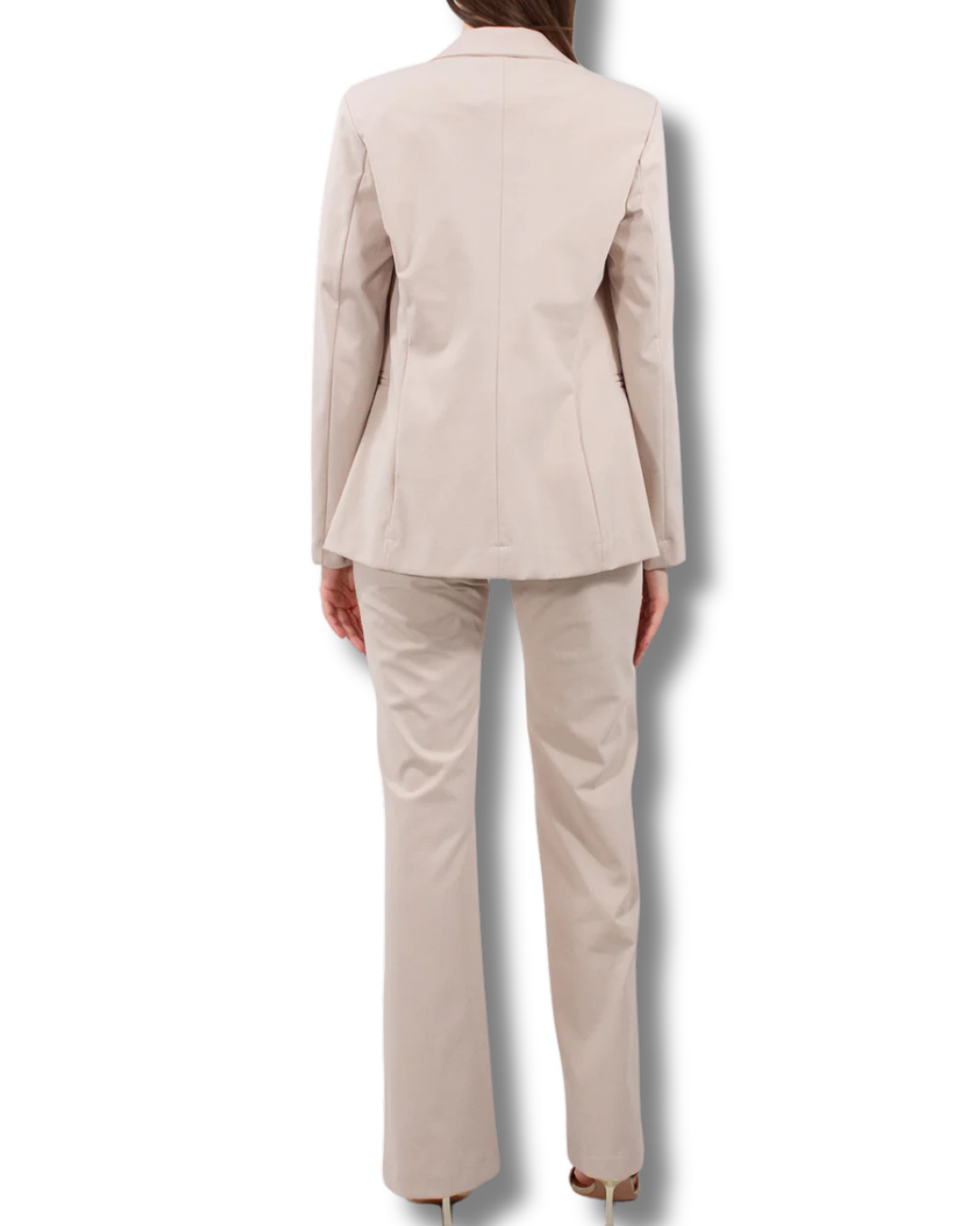Completo Donna Punto Milano con Blazer e Pantalone Palazzo – Beige