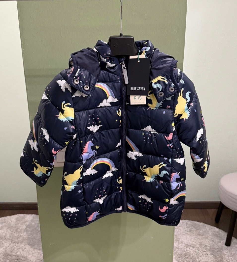 GIUBBINO BAMBINA BLUE SEVEN